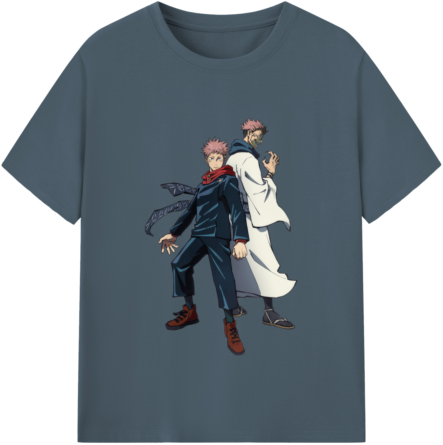 （画像用） 呪術廻戦 Jujutsu Kaisen 綿100％半袖Tシャツ（フロントプリント）